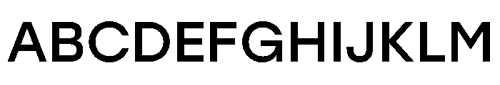 Halyard Variable Regular Font UPPERCASE