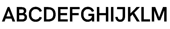 Halyard Variable Semibold Font UPPERCASE