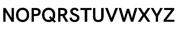 Halyard Variable Semibold Font UPPERCASE