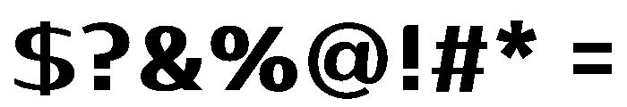 Hanamdaum Regular Font OTHER CHARS