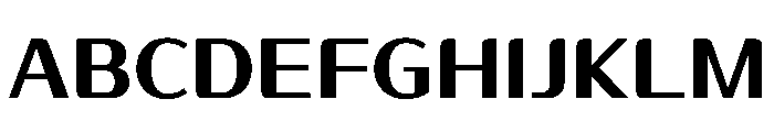 Hanamdaum Regular Font UPPERCASE