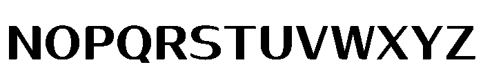 Hanamdaum Regular Font UPPERCASE