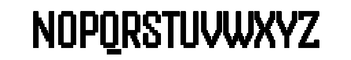 Handjet Bold Font UPPERCASE