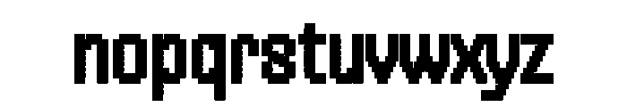 Handjet Extra Bold Font LOWERCASE