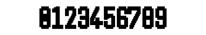 Handjet Heavy Font OTHER CHARS