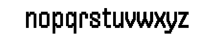 Handjet Semibold Font LOWERCASE