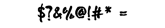 Happygoheung Bold Font OTHER CHARS
