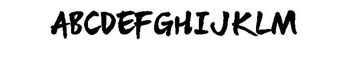 Happygoheung Bold Font UPPERCASE