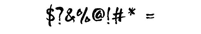 Happygoheung Medium Font OTHER CHARS