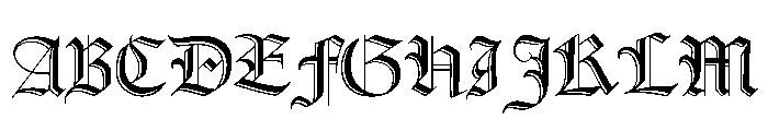 Harbour Regular Font UPPERCASE