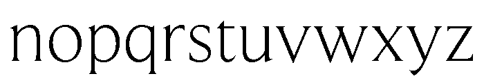 Hardcover Variable Light Font LOWERCASE