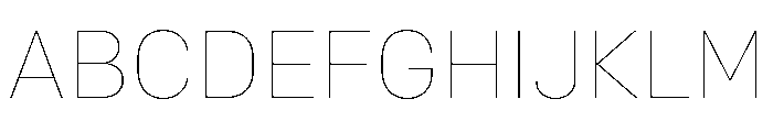 Harpagan Extra Light Font UPPERCASE