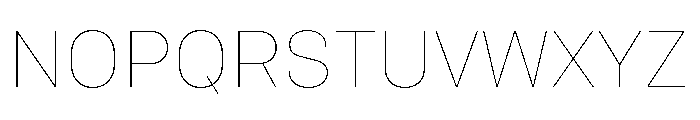 Harpagan Extra Light Font UPPERCASE