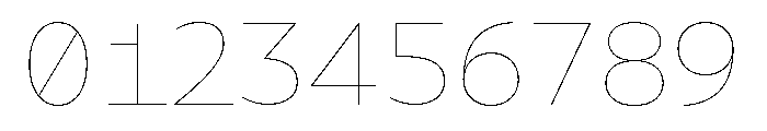 Harpagan Thin Font OTHER CHARS