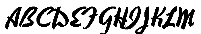 Hauser Script Ludlow Regular Font UPPERCASE
