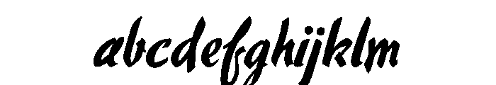Hauser Script Ludlow Regular FONT