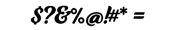 Hauser Script Regular Font OTHER CHARS