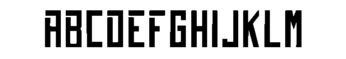 HALDEN Font UPPERCASE