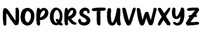 HALLIE Regular Font UPPERCASE