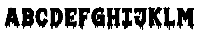 HALLOWEEN SCREAMS Font UPPERCASE