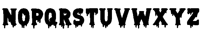 HALLOWEEN SCREAMS Font UPPERCASE