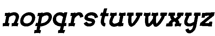 HALUNA Italic Font LOWERCASE