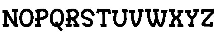 HALUNA Regular Font UPPERCASE
