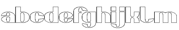 HAPPY DAY-Hollow FONT