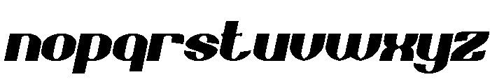 HAPPY DAY Italic Font LOWERCASE