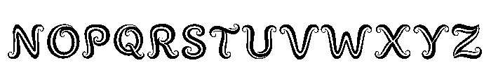 HAPPY VIBES Regular Font UPPERCASE