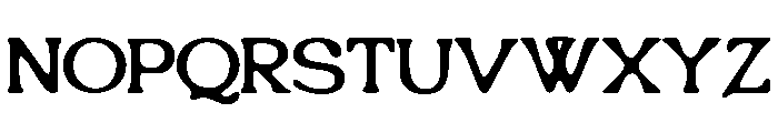 Habarac Pro Organic Font UPPERCASE