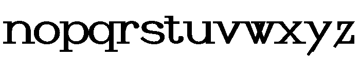 Habarac Pro Regular Font LOWERCASE