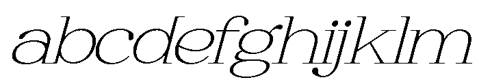 Habarac Pro Thin Oblique FONT