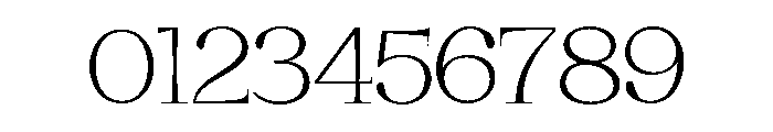 Habarac Pro Thin Font OTHER CHARS