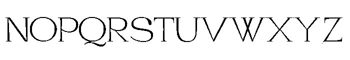 Habarac Pro Thin Font UPPERCASE