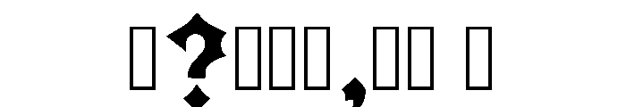 Haddock Regular Font OTHER CHARS