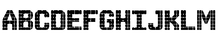 Hades Regular Font UPPERCASE
