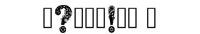 Hadley Regular Font OTHER CHARS