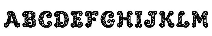 Haely Regular Font UPPERCASE