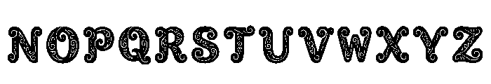 Haely Regular Font UPPERCASE