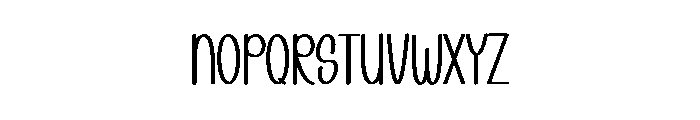 Haesley Font UPPERCASE