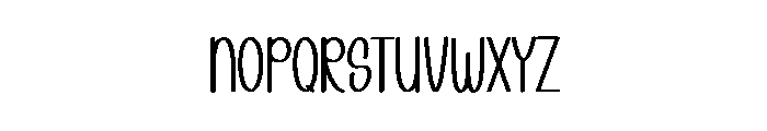 Haesley Font LOWERCASE