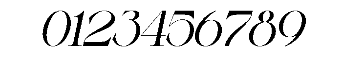 Haggia Italic Font OTHER CHARS