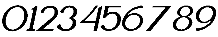 Hagia Italic Font OTHER CHARS