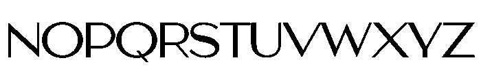 Hagia Regular Font UPPERCASE