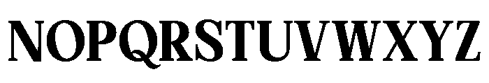 Hagios-Black Font UPPERCASE