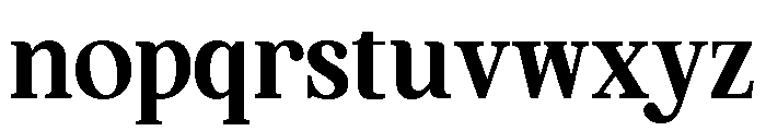 Hagios Extra Bold Font LOWERCASE