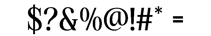 Hagios-SemiBold Font OTHER CHARS