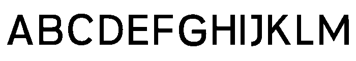 Hagumi Regular Font UPPERCASE