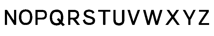 Hagumi Regular Font UPPERCASE